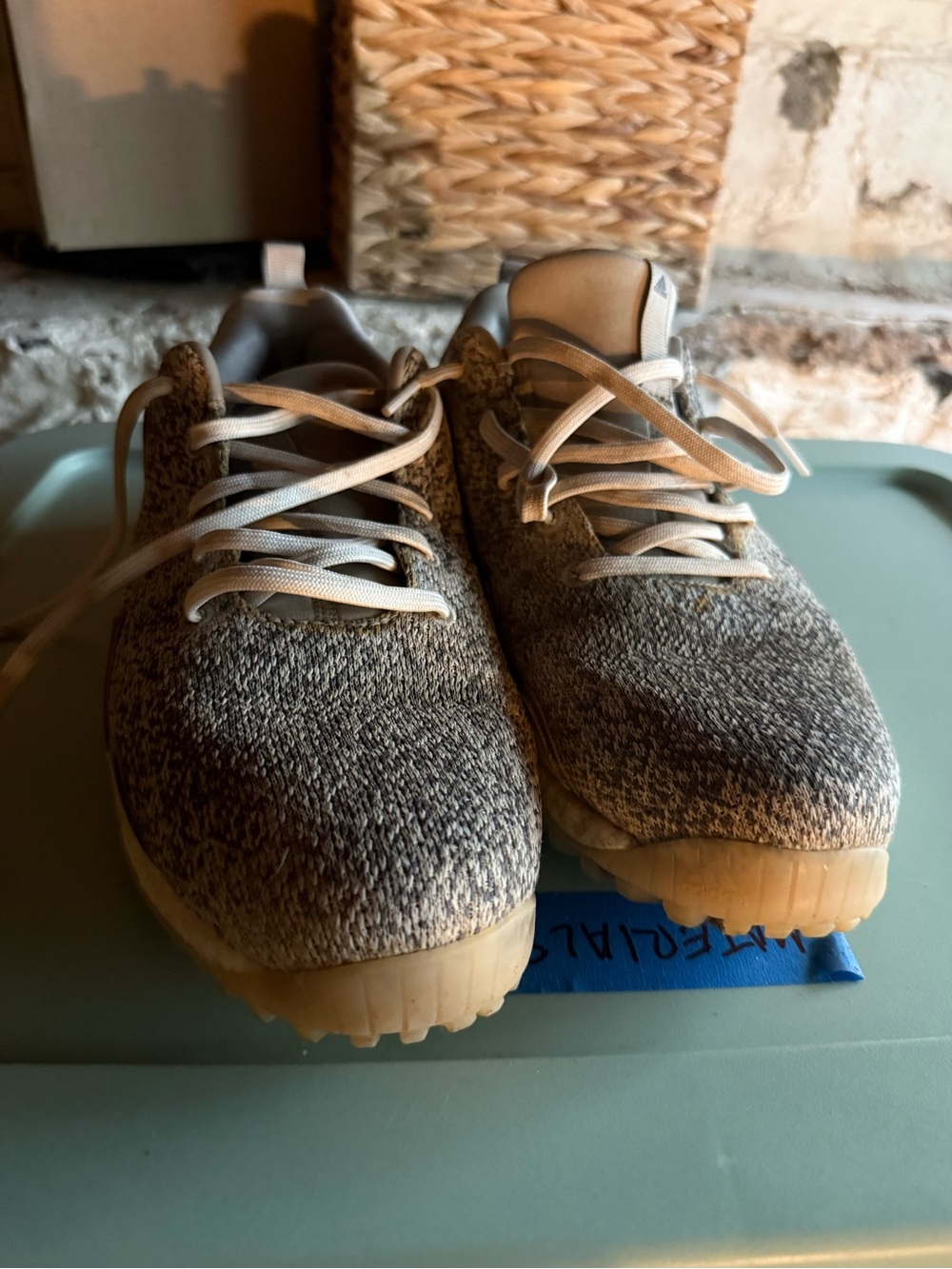 Adidas golf shoes with Cream Soles